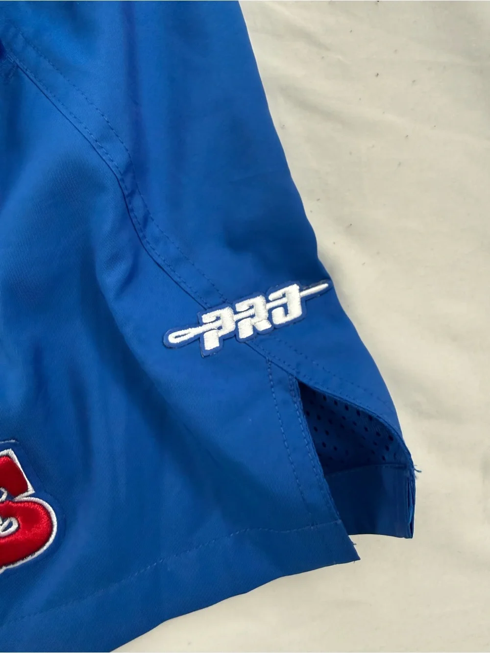 MLB Baseball All-Star Game Royal Blue Athletic Shorts with Red/White Logo XL
